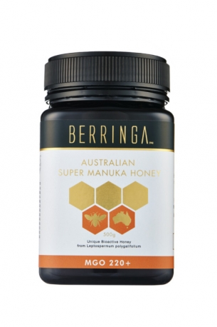 Berringa Мёд Манука антивирусный 250г био-активность MGO 220+, Австралия