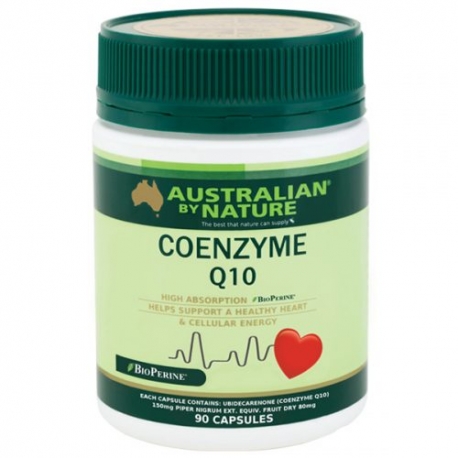 Коэнзим Q10 150мг + BioPerine (для усвоения Q10) премиум150мг х 90 капс., Австралия