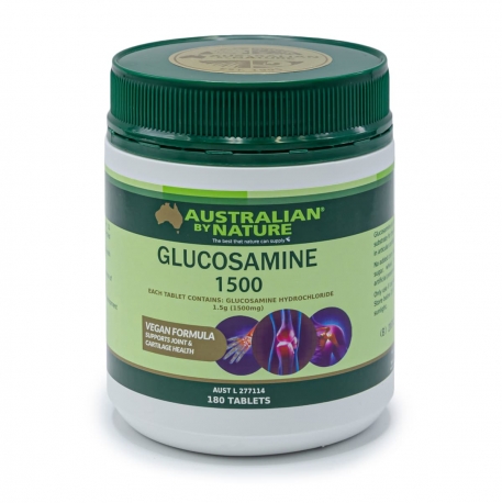 ABN Глюкозамин 1500 (растительный) премиум, 180 таблеток, Австралия