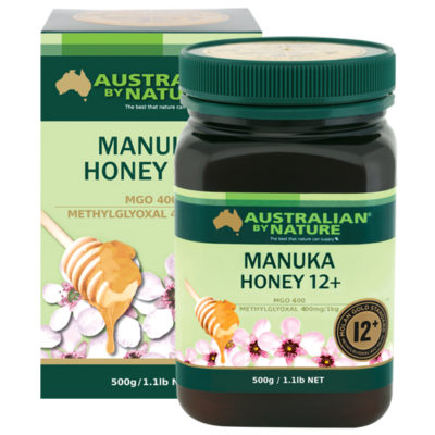 ABN Мёд Манука антивирусный MGO400+ 500г, Золотой Стандарт Молана, сделан пчелами в Австралии