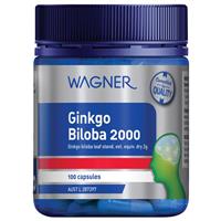 Wagner Гинкго Билоба Премиум 2000 мг, 100 капс.,Новая Зеландия