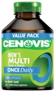 CENOVIS Мужские Супер мультивитамины+минералы+Омега3,1 Раз в День, 50 капс, Австралия